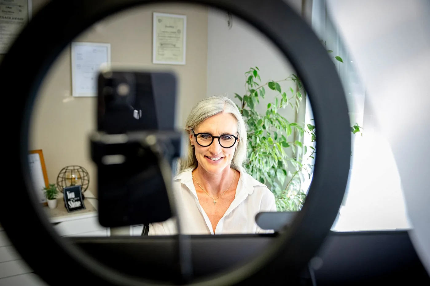 Conny Gfrerer im Live-Call